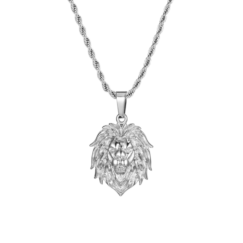 Lion chain silver deals