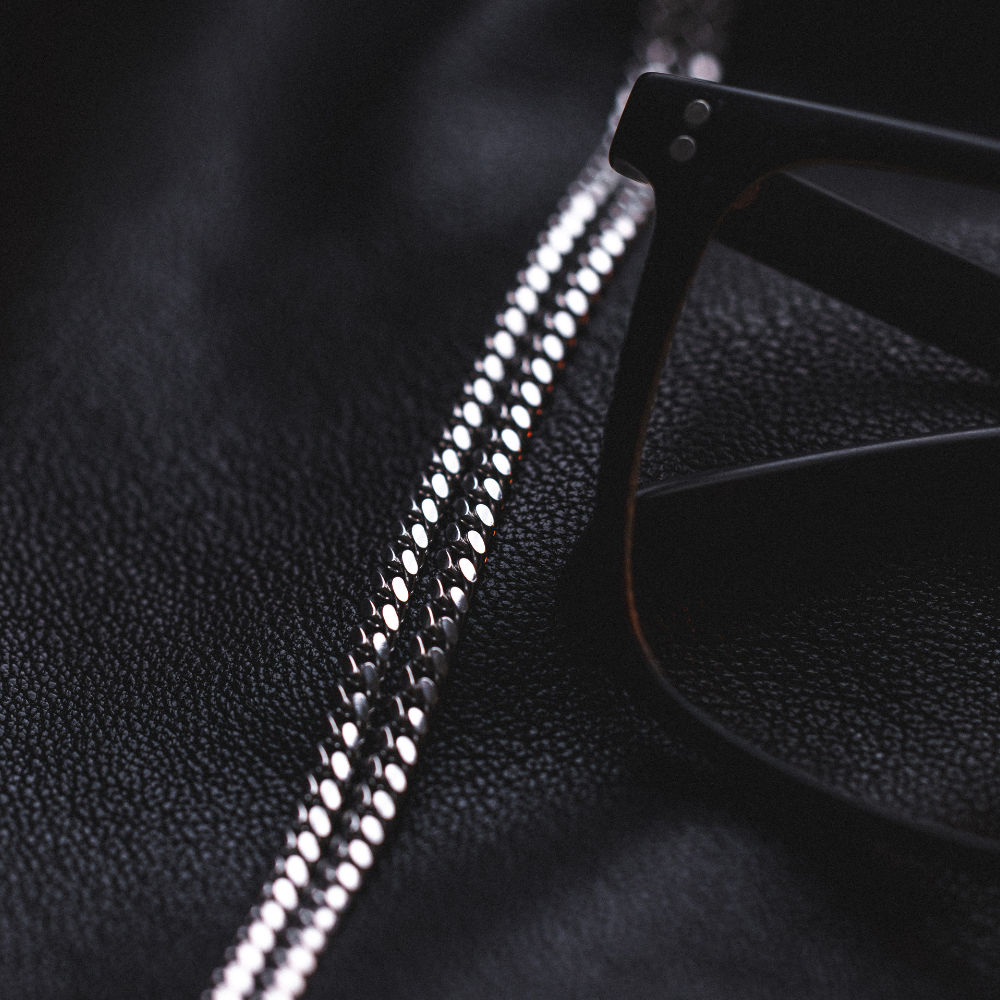 Mens Necklace - 925 Silver Miami Cuban Link Chain | By Twistedpendant