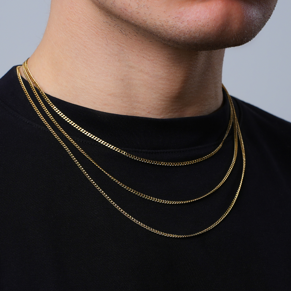 Silver Cuban Chain 2.5MM