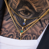 Mini Onyx Pendant | Black Onyx Necklace For Men - By Twistedpendant