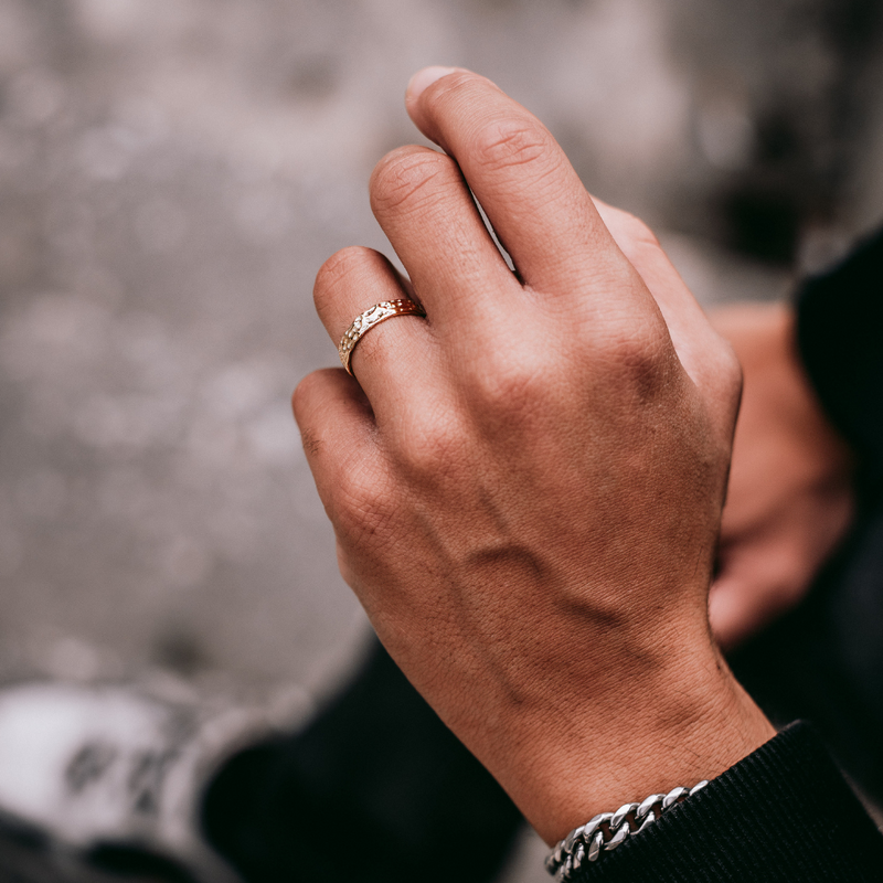 Gents gold rings for sale deals