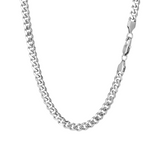 Mens Silver Cuban Link Chain (6MM) - Mens Necklace By Twistedpendant