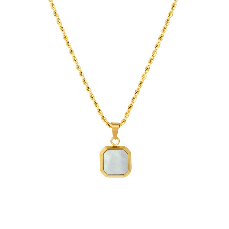 Pearl Pendant Necklace - Pearl Necklaces in 18K Gold - By Twistedpendant