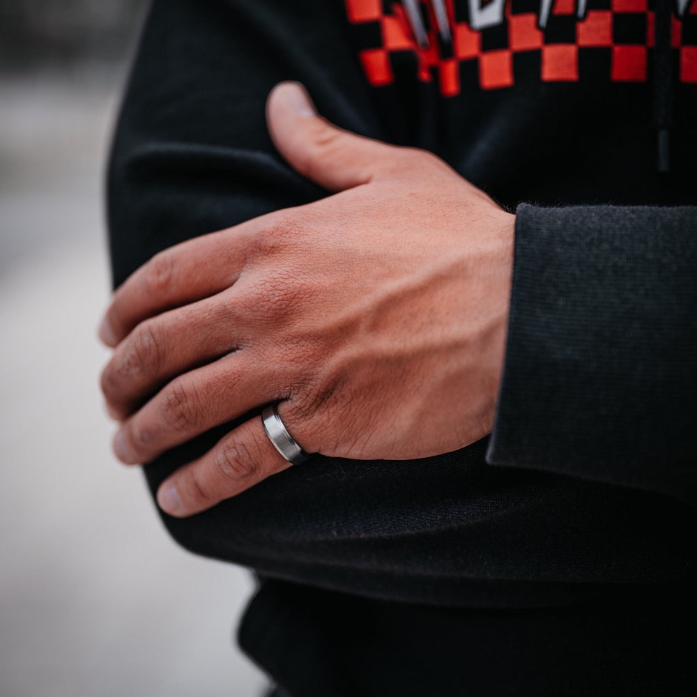 Men's Silver Ring - Buy World-Class Men's Silver Band Rings | Twistedpendant