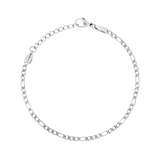 Men's Silver Figaro Bracelet (3MM) - Mens Bracelets | Twistedpendant