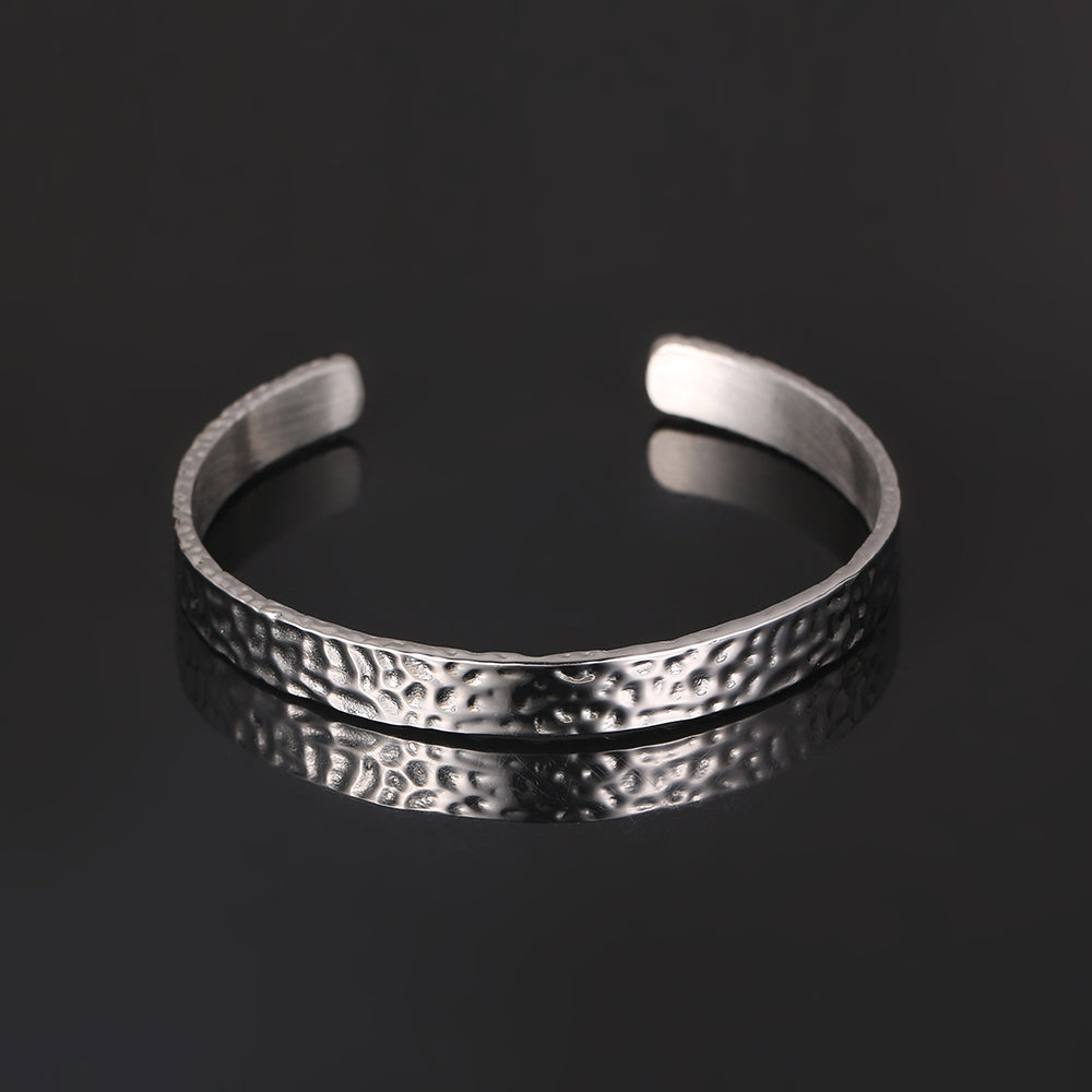 Men's Cuff Bracelets - Silver Cuff Bangle Bracelets For Men | Twistedpendant