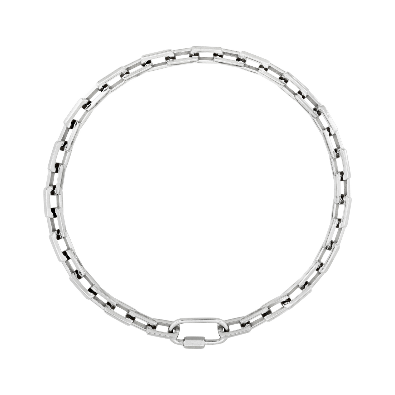 10MM Chunky Choker Chain - Mens Silver Chains UK | Twistedpendant