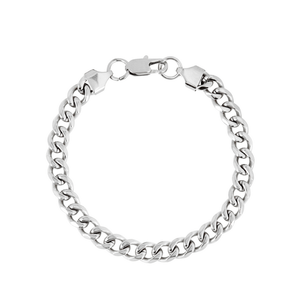 Mens Bracelet, Thin Silver Bracelet Chain, 2mm Silver Chain for Men / Women, 18K Gold Bracelets, Minimalist Jewelry - By Twistedpendant