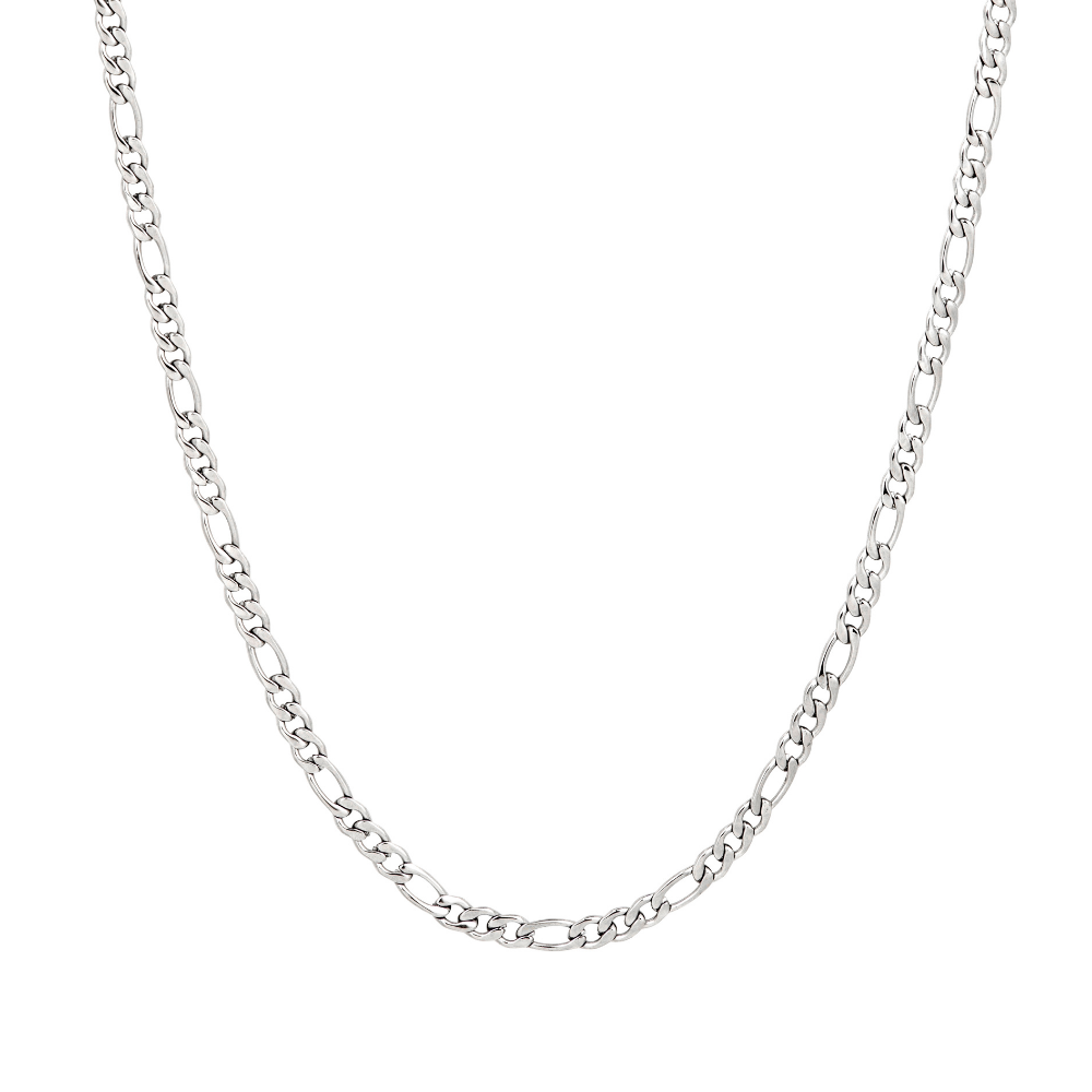 Nuragold 14k Yellow Gold 2.5mm Figaro Chain Necklace – 18" Italian, Lobster Clasp